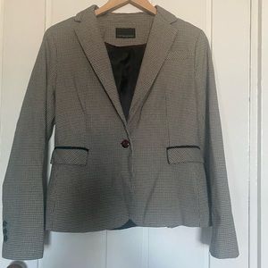 Houndstooth blazer